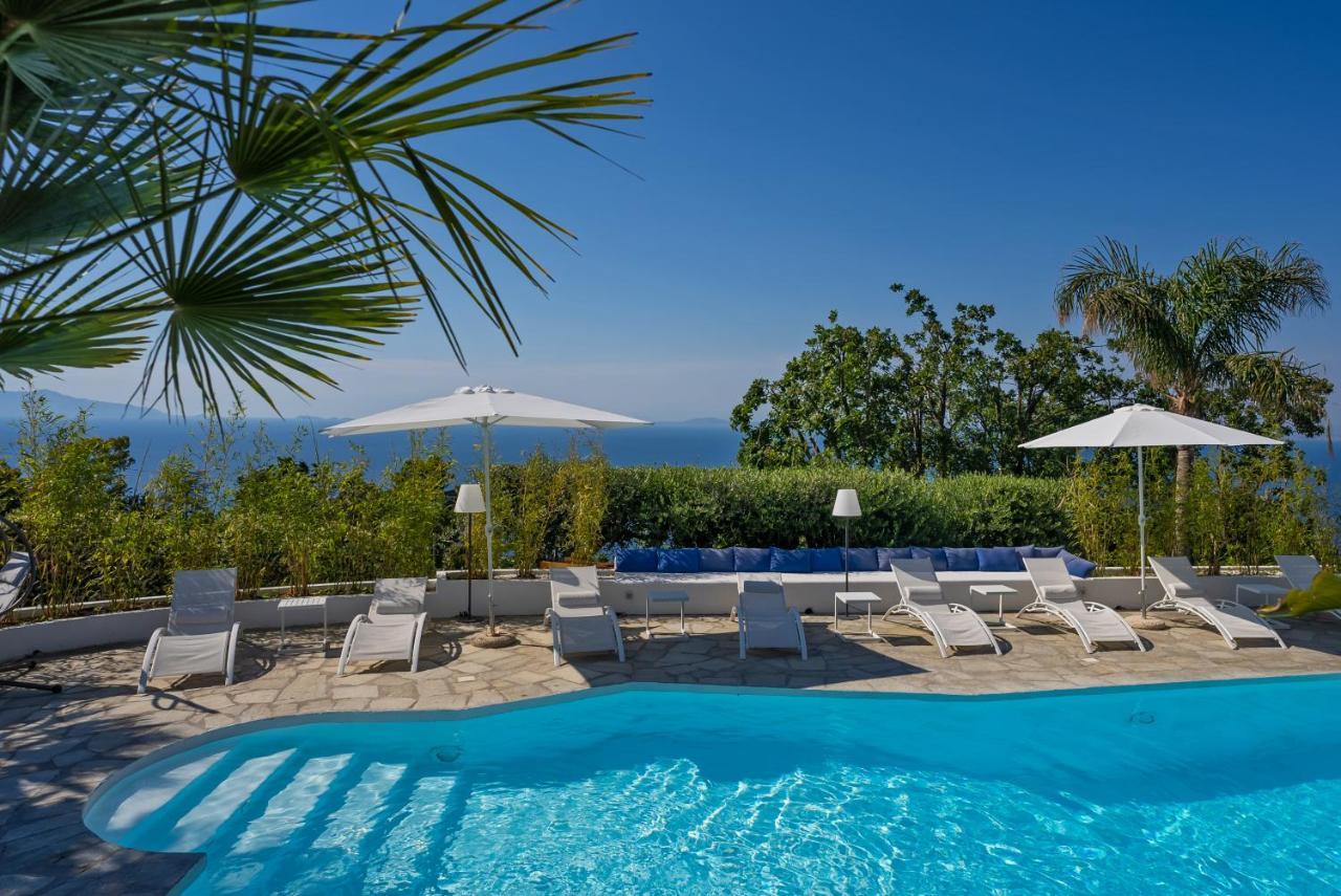 Capri Blue Luxury Villa Le Tre Monelle Anacapri  Zewnętrze zdjęcie