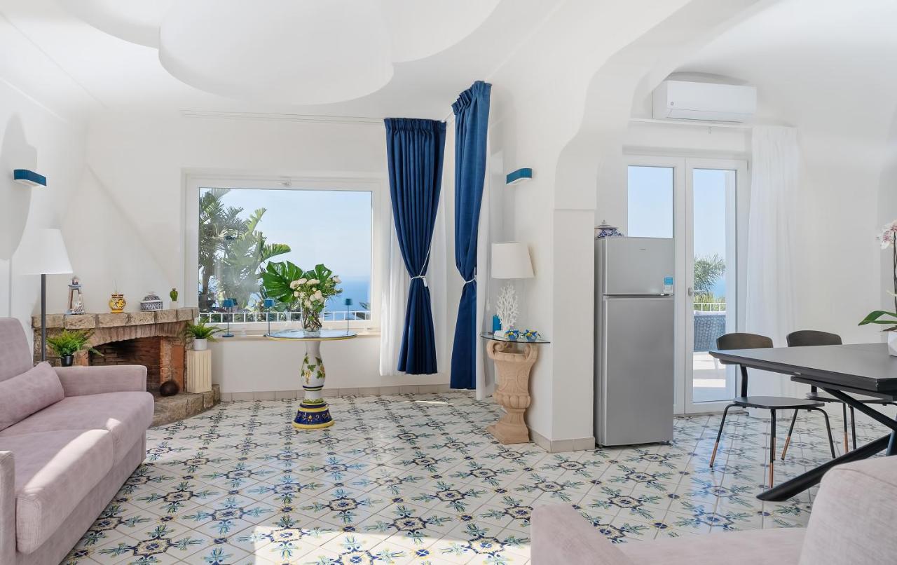 Capri Blue Luxury Villa Le Tre Monelle Anacapri  Zewnętrze zdjęcie
