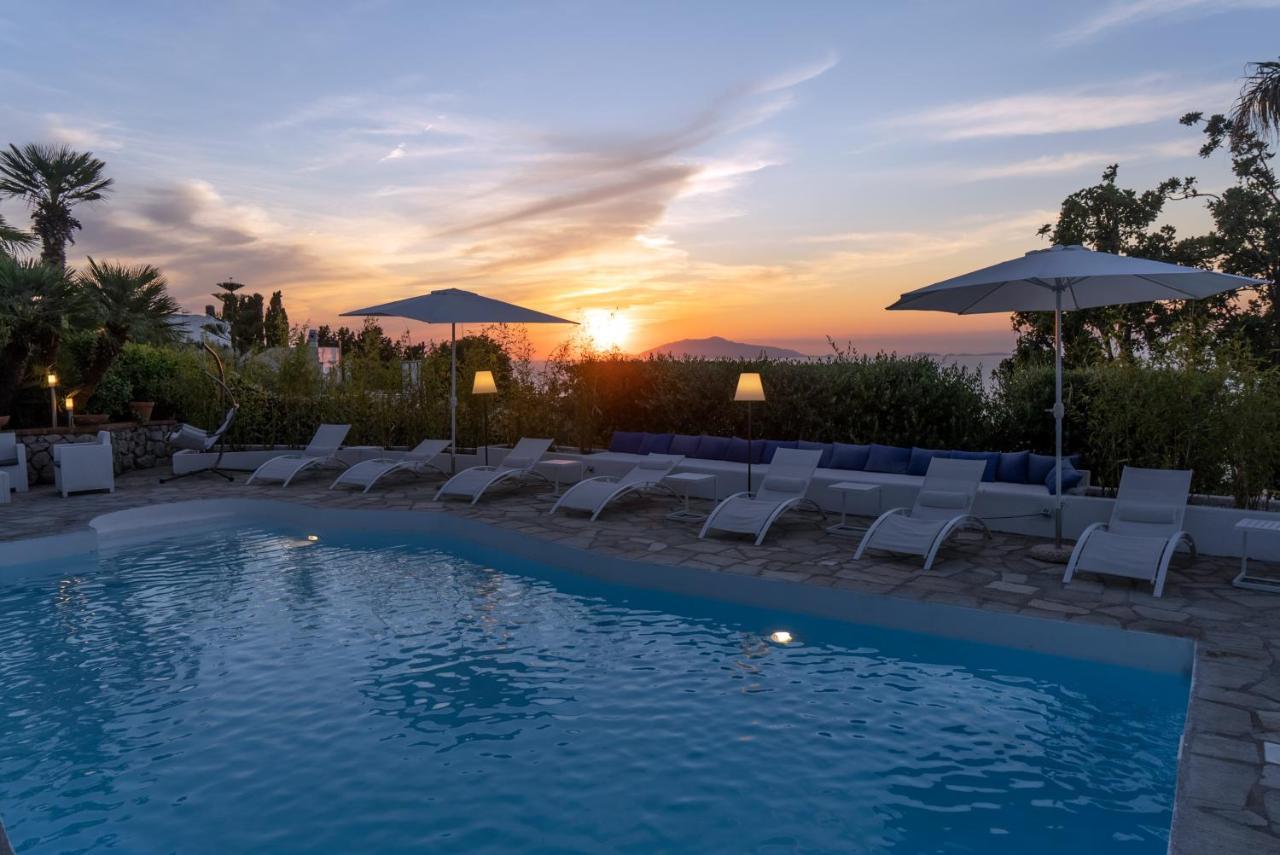Capri Blue Luxury Villa Le Tre Monelle Anacapri  Zewnętrze zdjęcie
